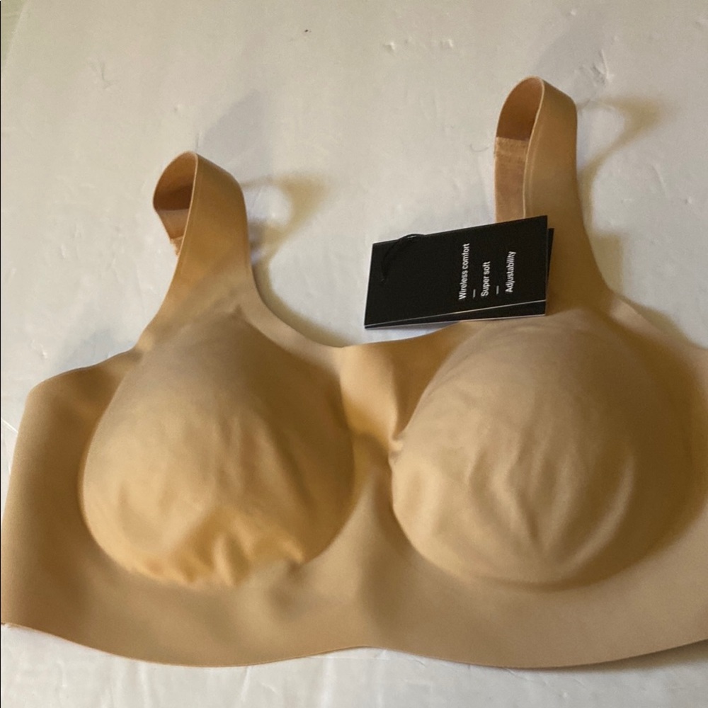 Knix Seamless Tan Bra